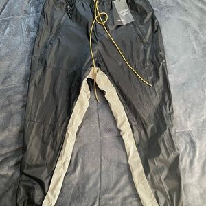 NWT Rhude black /3m reflective flight pants sz large